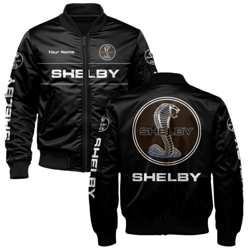 Shelby Bomber Jacket For Car-Racing Fans LBB1232