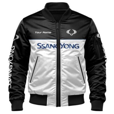 SsangYong Motor Bomber Jacket For Car Racing Fans LBB1066 1