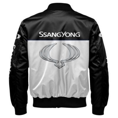 SsangYong Motor Bomber Jacket For Car Racing Fans LBB1066 2