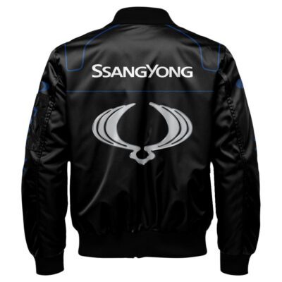 SsangYong Motor Bomber Jacket For Car Racing Fans LBB1165 2