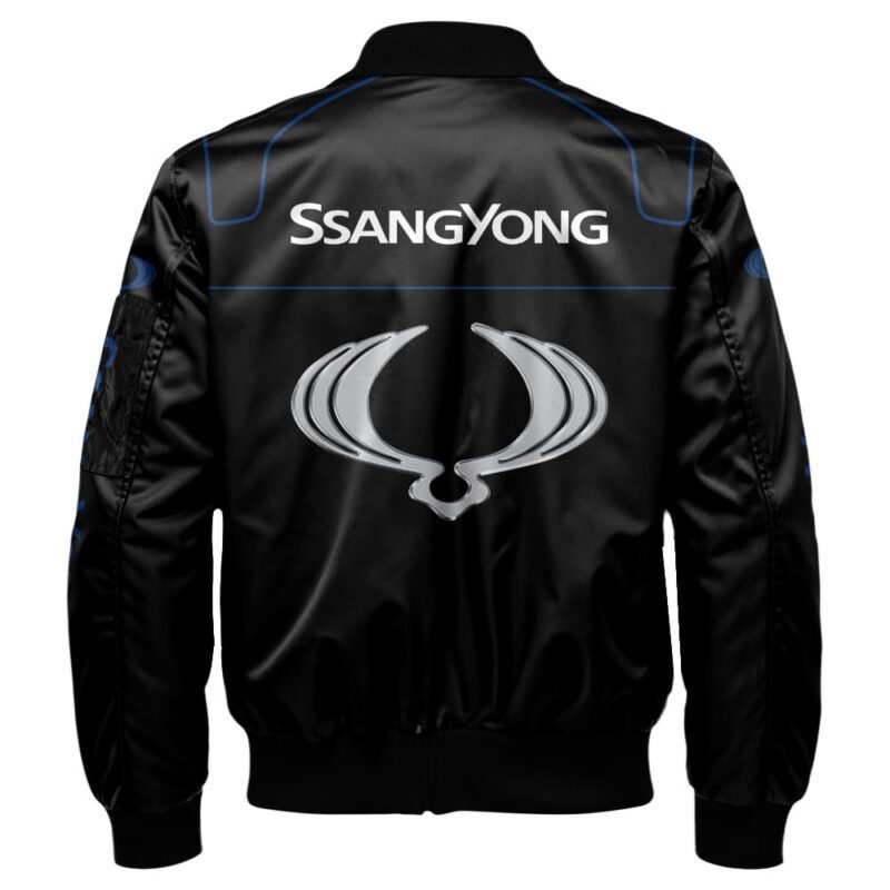 SsangYong Motor Bomber Jacket For Car Racing Fans LBB1165 2