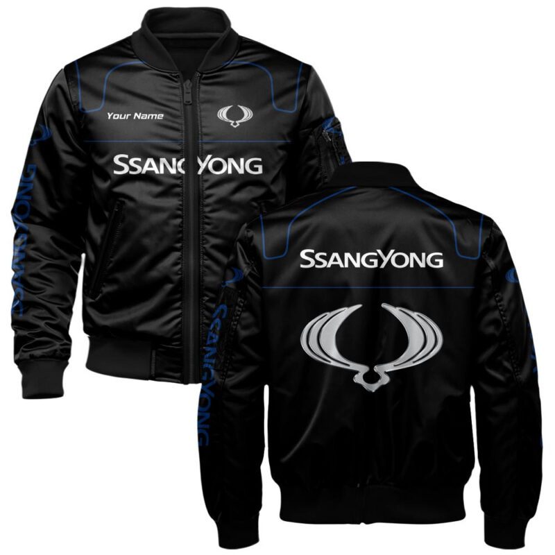 SsangYong Motor Bomber Jacket For Car-Racing Fans LBB1165