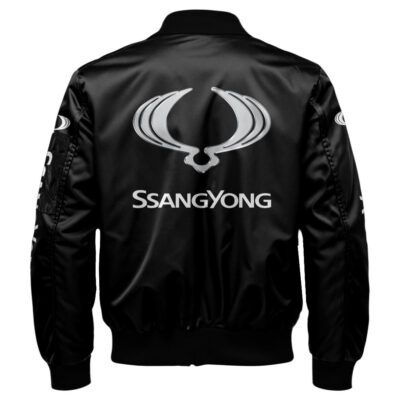 SsangYong Motor Bomber Jacket For Car Racing Fans LBB1214 2