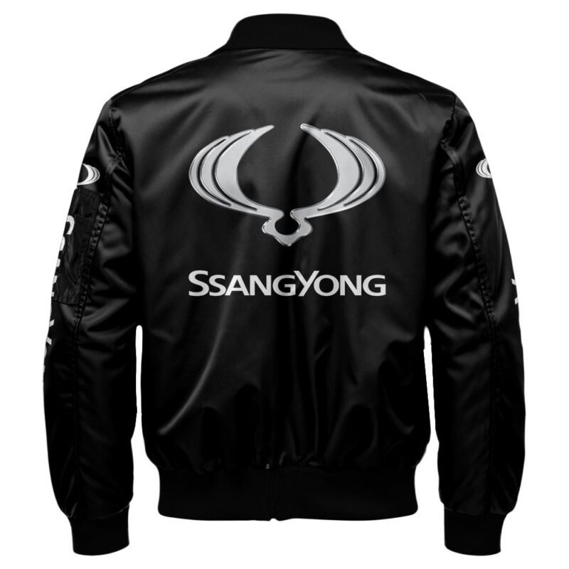 SsangYong Motor Bomber Jacket For Car Racing Fans LBB1214 2