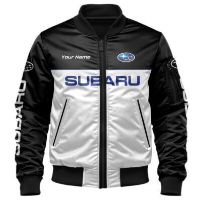 Subaru Bomber Jacket For Car Racing Fans LBB1023 1
