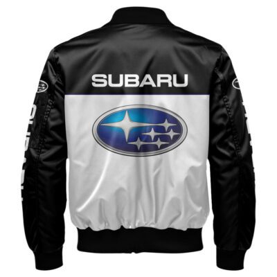 Subaru Bomber Jacket For Car Racing Fans LBB1023 2