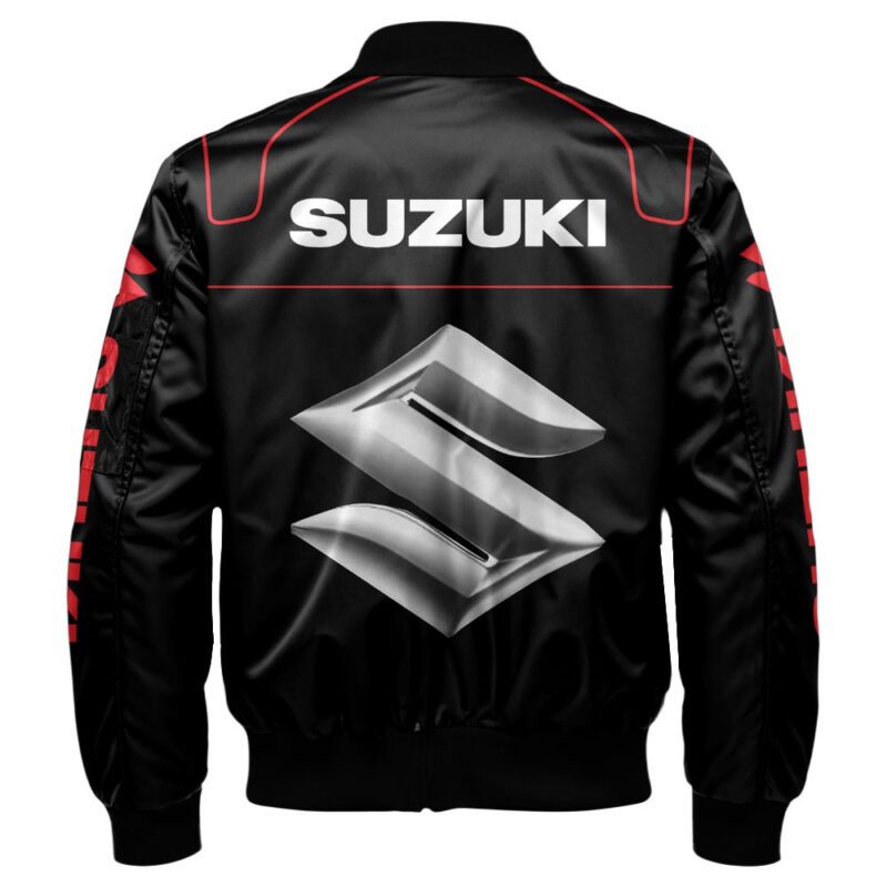 Suzuki Bomber Jacket For Car Racing Fans LBB1115 2