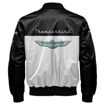 Thunderbird Bomber Jacket For Car Racing Fans LBB1056 2