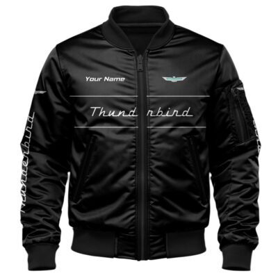 Thunderbird Bomber Jacket For Car Racing Fans LBB1207 1