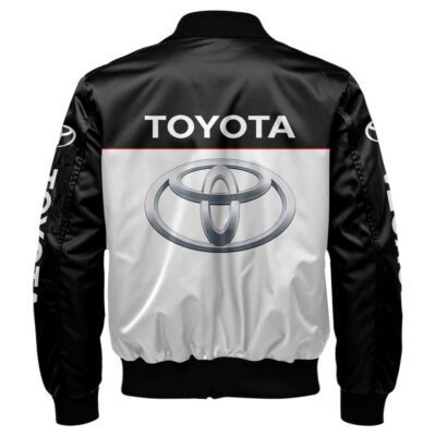 Toyota Bomber Jacket For Car Racing Fans LBB1015 2
