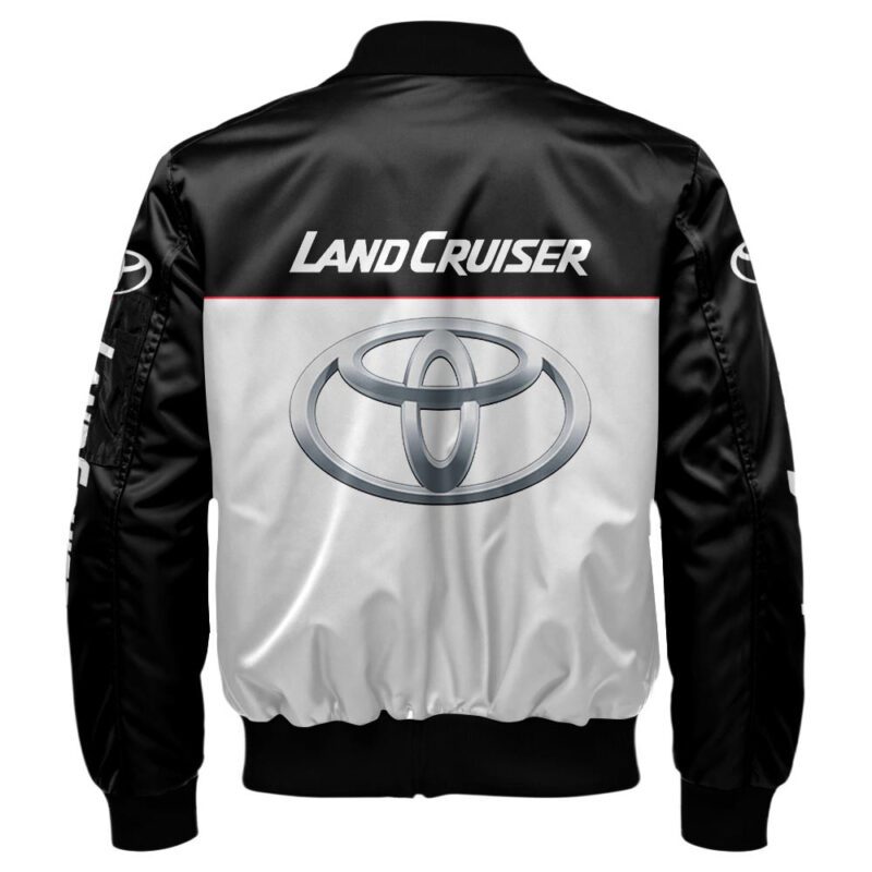 Toyota Land Cruiser Bomber Jacket For Car Racing Fans LBB1078 2