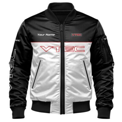 VTEC Bomber Jacket For Car Racing Fans LBB1062 1