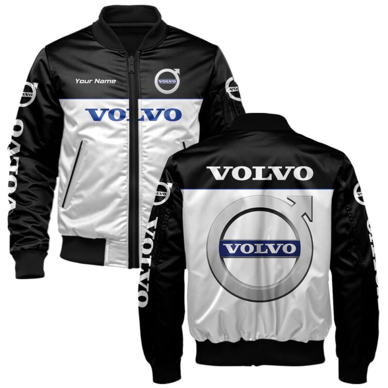 Volvo Bomber Jacket For Car-Racing Fans LBB1013