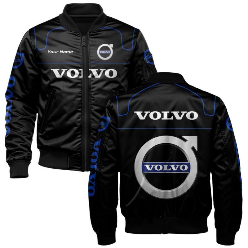 Volvo Bomber Jacket For Car-Racing Fans LBB1098