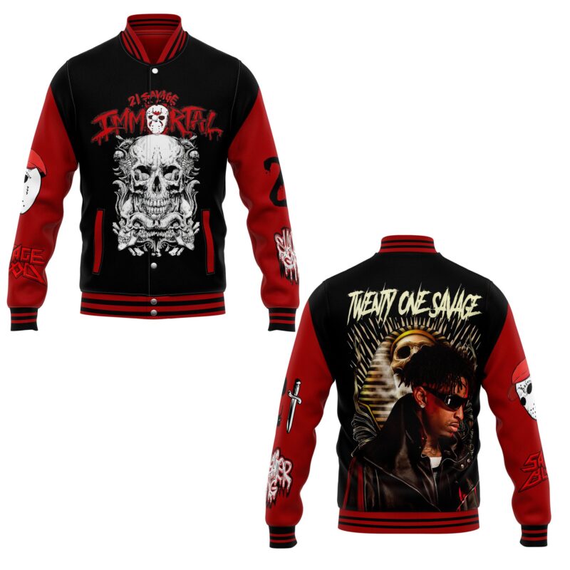 21 Savage Baseball Jacket For Fan CFB2201