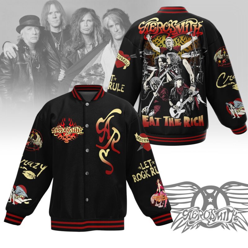 Aerosmith Baseball Jacket For Fan CFB2200