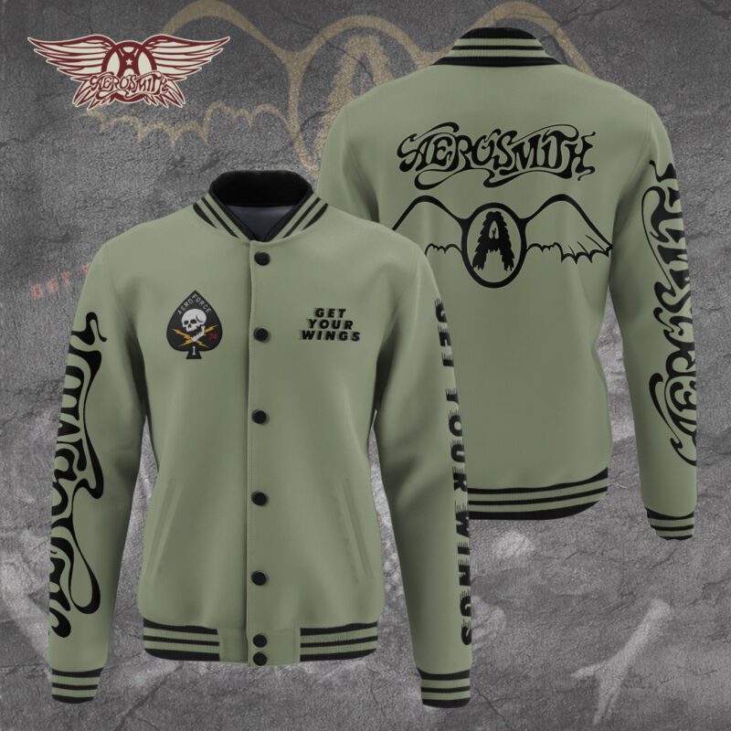 Aerosmith Music Baseball Jacket For Fan CFB1308