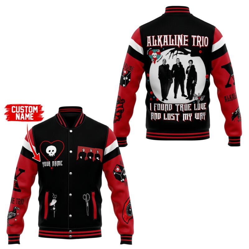 Alkaline Trio Baseball Jacket For Fan CFB2188