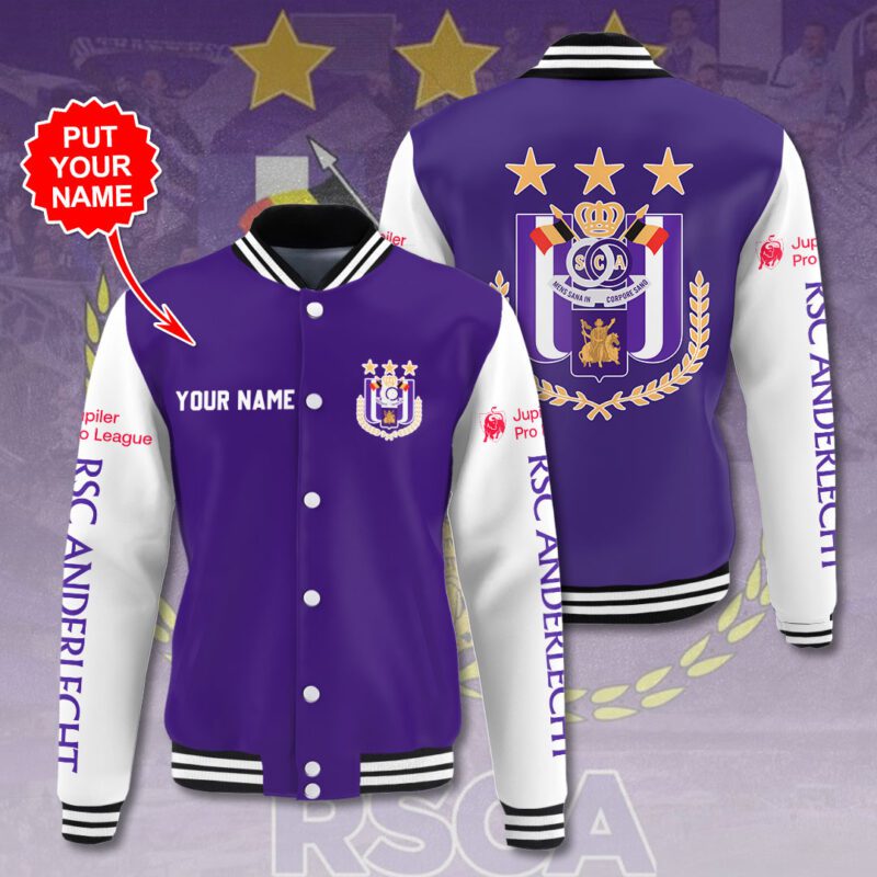 Anderlecht Baseball Jacket For Fan CFB1137