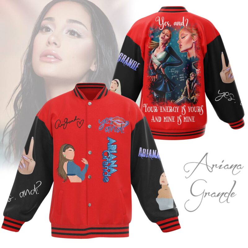 Ariana Grande Baseball Jacket For Fan CFB2180