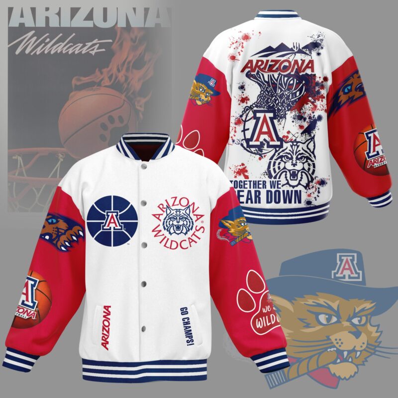 Arizona Wildcats NCAA Baseball Jacket For Fan CFB2179