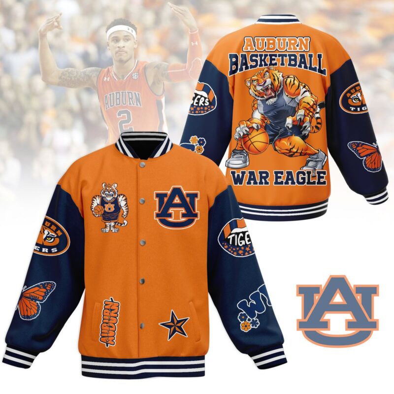 Auburn Tigers NCAA Baseball Jacket For Fan CFB2177