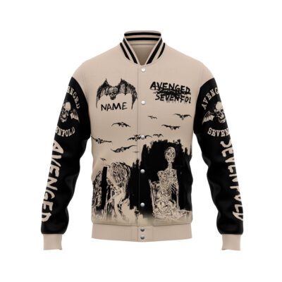 Avenged Sevenfold Baseball Jacket For Fan CFB1108 1