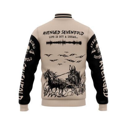 Avenged Sevenfold Baseball Jacket For Fan CFB1108 2