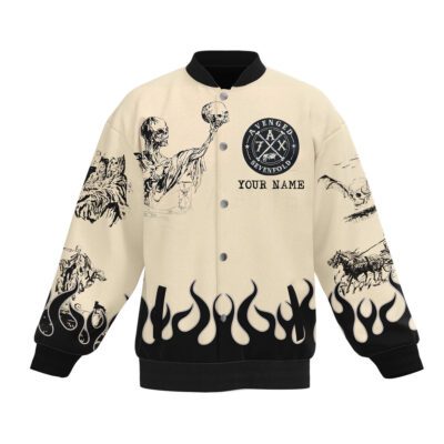 Avenged Sevenfold Baseball Jacket For Fan CFB2164 1