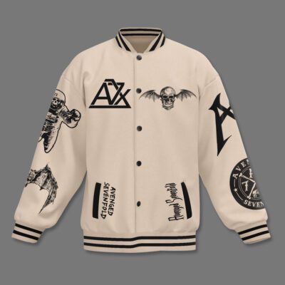 Avenged Sevenfold Baseball Jacket For Fan CFB2166 1