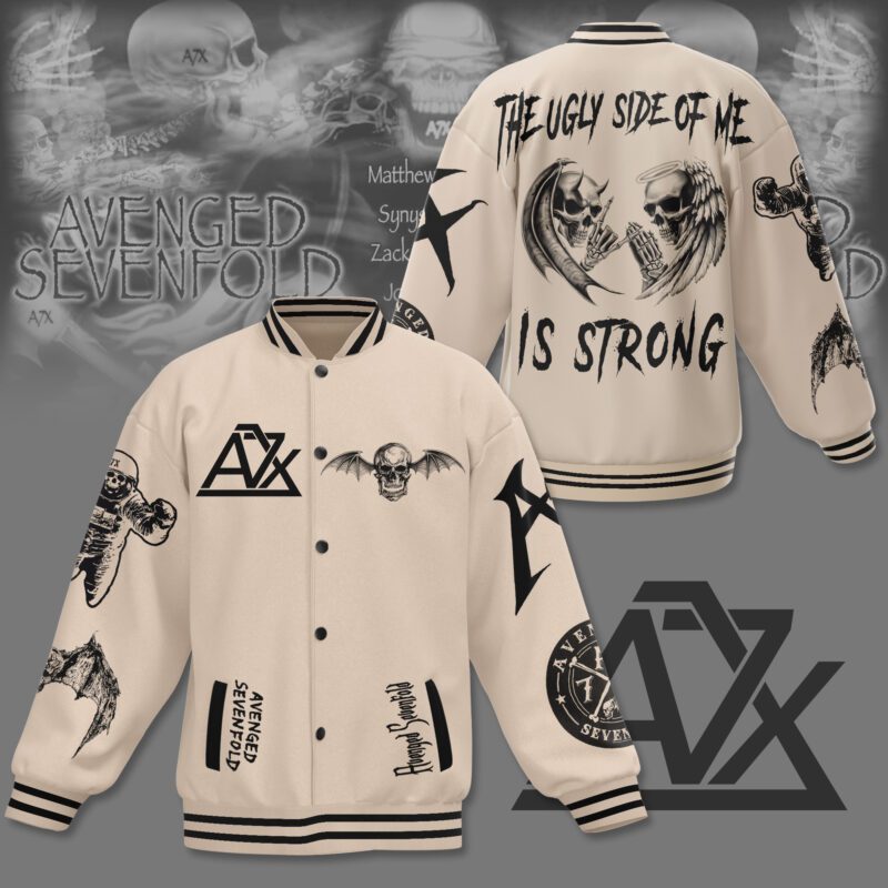 Avenged Sevenfold Baseball Jacket For Fan CFB2166