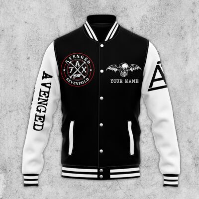 Avenged Sevenfold Baseball Jacket For Fan CFB2170 2 Avenged Sevenfold Baseball Jacket For Fan CFB2170 2