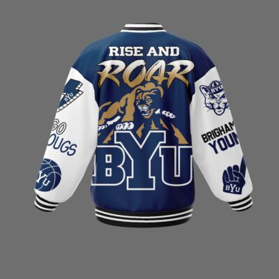 BYU Cougars NCAA Baseball Jacket For Fan CFB2099 2
