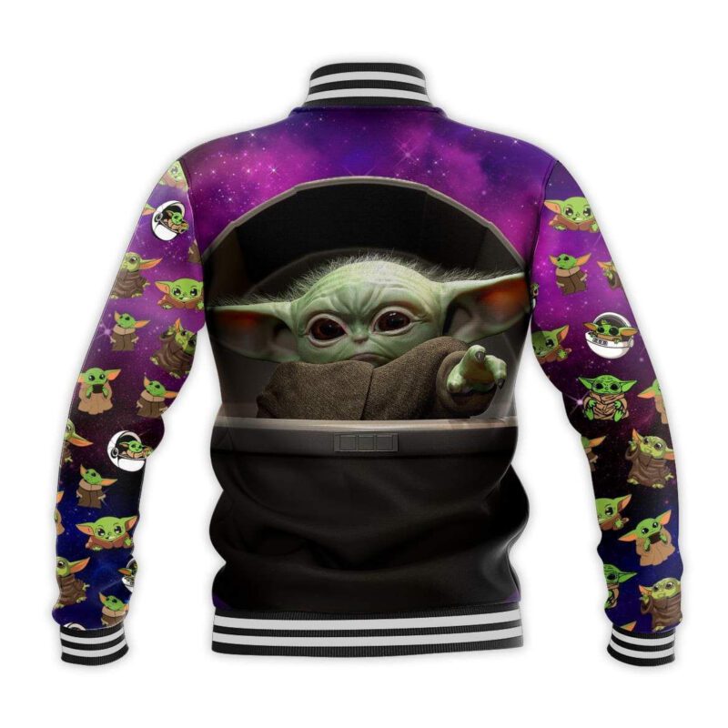 Baby Yooda Disney Baseball Jacket For Fan CFB1117 1