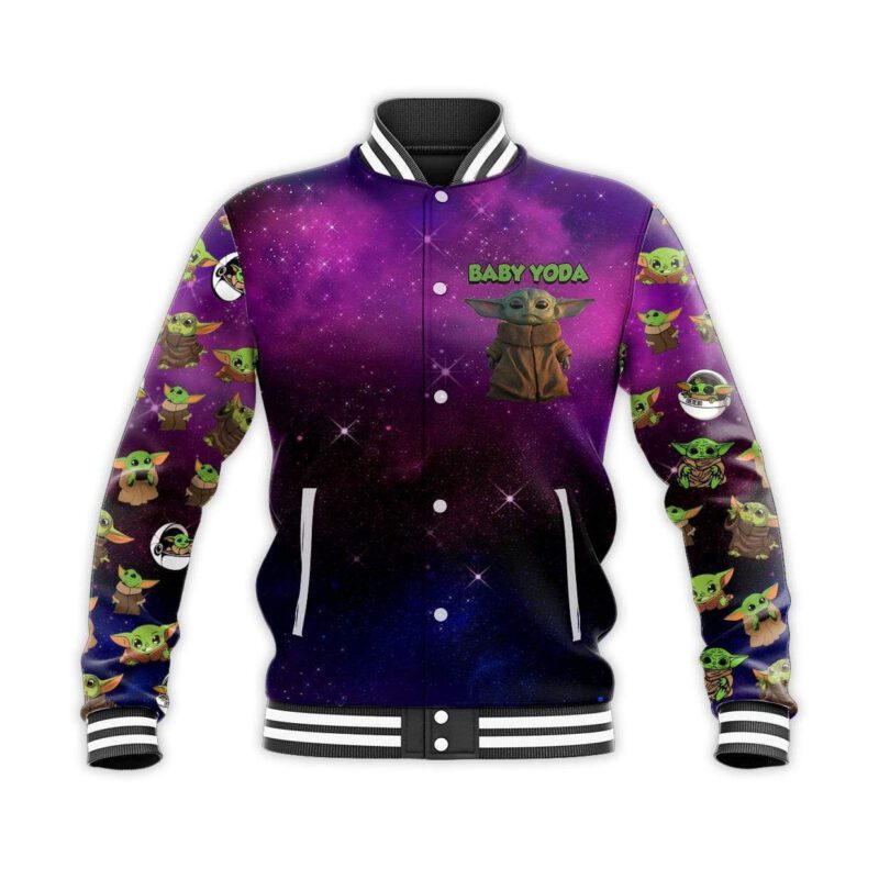 Baby Yooda Disney Baseball Jacket For Fan CFB1117 2
