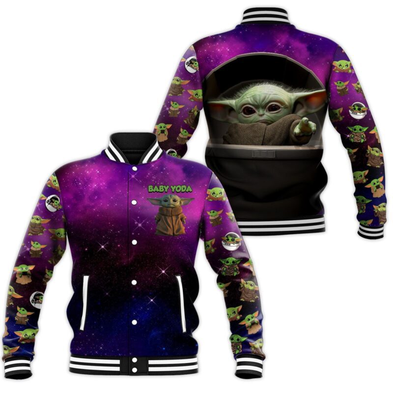 Baby Yooda Disney Baseball Jacket For Fan CFB1117