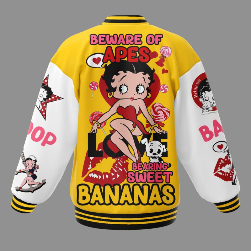 Betty Boop Baseball Jacket For Fan CFB1106 2