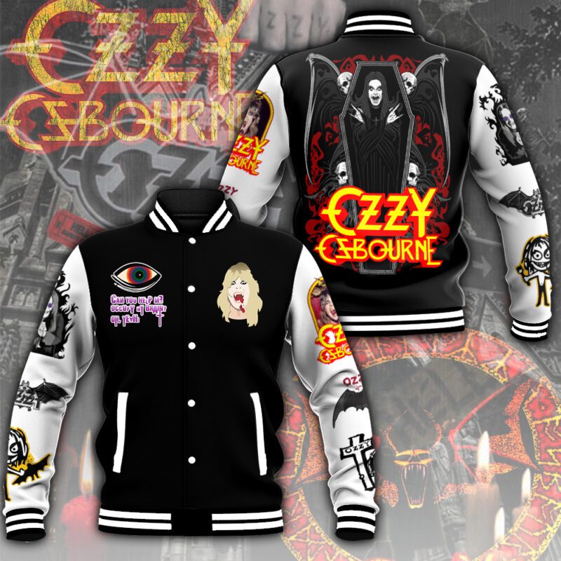 Black Sabbath Music Baseball Jacket For Fan CFB1297
