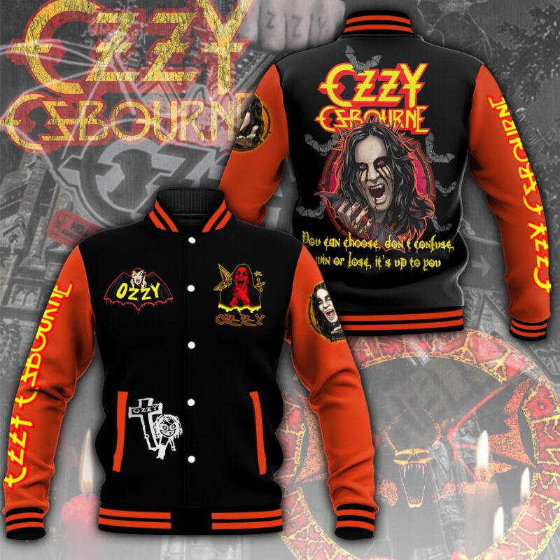 Black Sabbath Music Baseball Jacket For Fan CFB1298