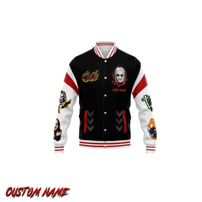 Black Sabbath Music Baseball Jacket For Fan CFB1299 1