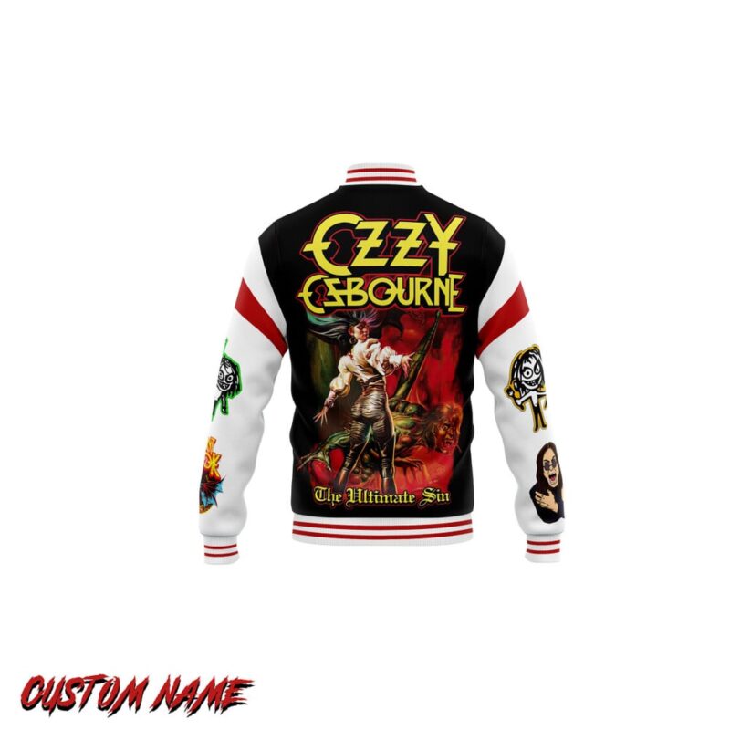 Black Sabbath Music Baseball Jacket For Fan CFB1299 2