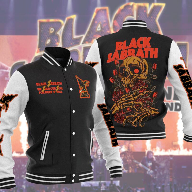 Black Sabbath Music Baseball Jacket For Fan CFB1313