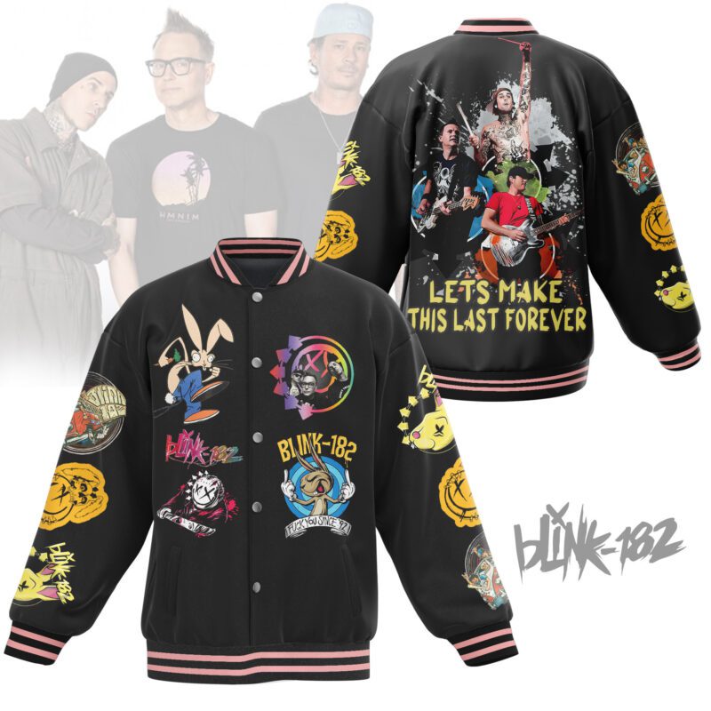 Blink 182 Baseball Jacket For Fan CFB2125