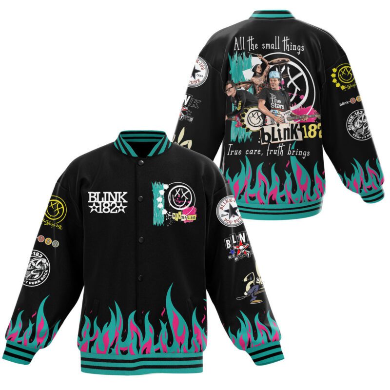 Blink 182 Baseball Jacket For Fan CFB2132