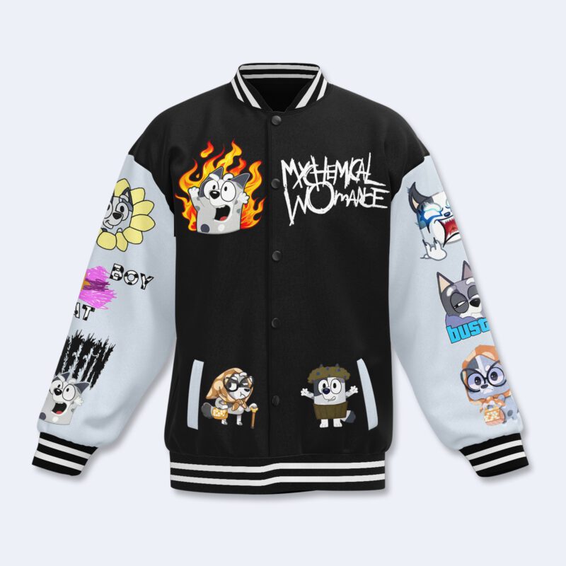 Bluey Baseball Jacket For Fan CFB1030 1