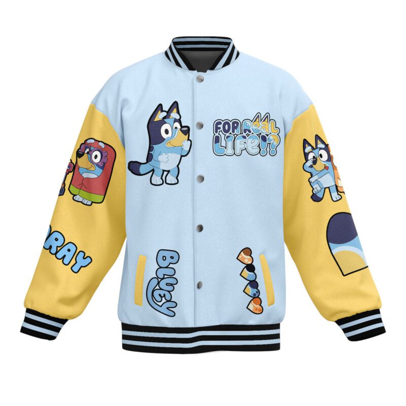 Bluey Baseball Jacket For Fan CFB1103 1