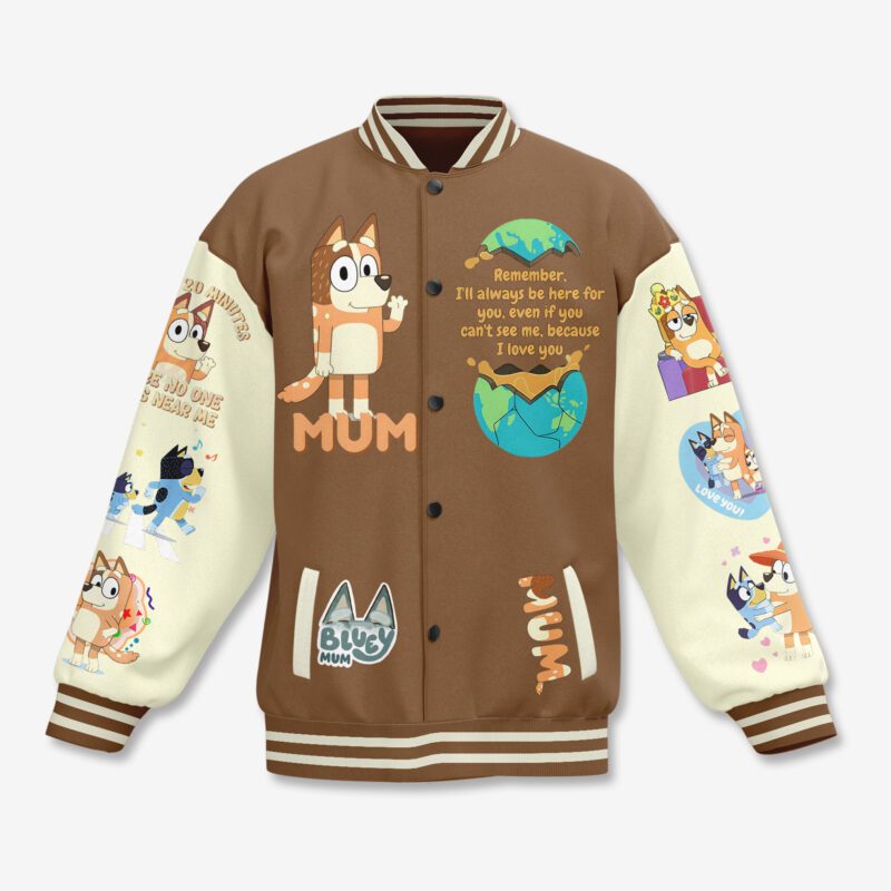 Bluey Baseball Jacket For Fan CFB2129 1