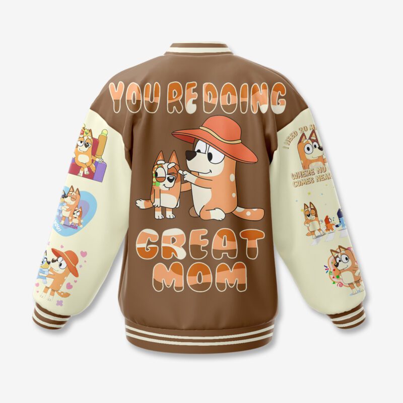 Bluey Baseball Jacket For Fan CFB2129 2