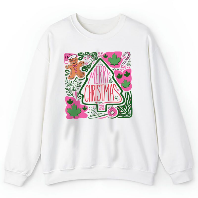 Boho Floral Christmas Dsquared2 Unisex Sweatshirt TAS21978 1
