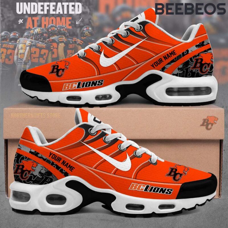 CFL BC Lions Air Max Plus TN Shoes